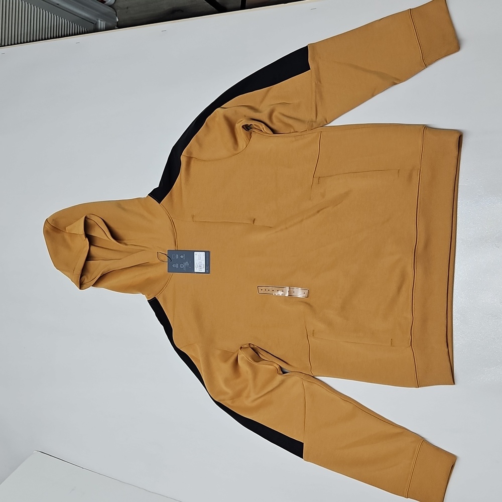 VRST Men's Small Pinnacle Fleece Hoodie Palomino Gold